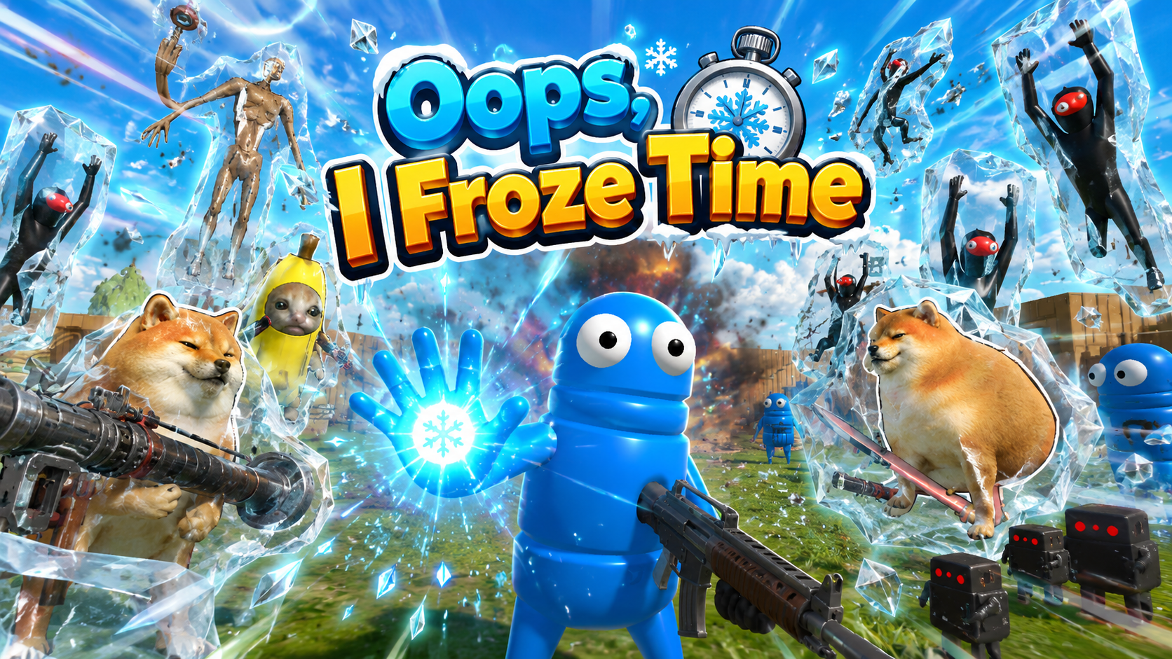 Play Oops, I Froze Time free online